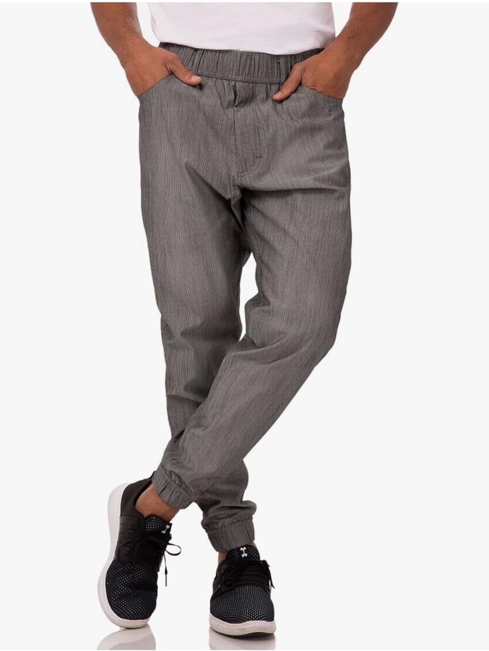 🔥🆕🔥 Chef Works Urban Collection Jogger 257 Chef Pants L Black White Stripe